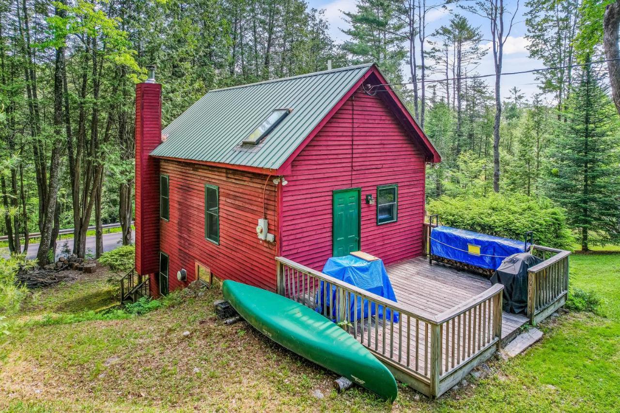 Brook Sound Cabin Schroon Lake Esterno foto