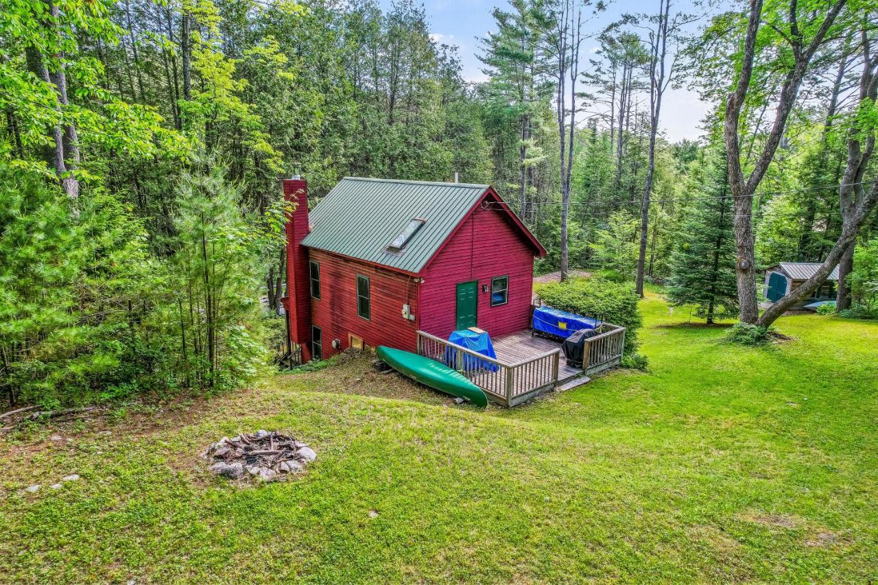 Brook Sound Cabin Schroon Lake Esterno foto